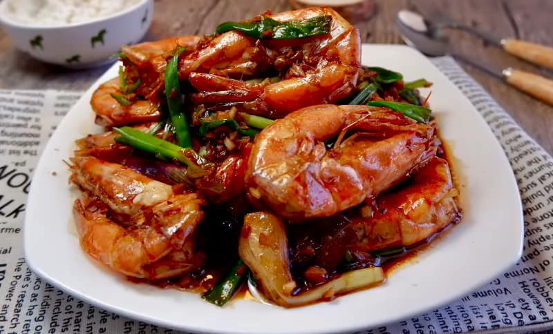 Chili shrimp