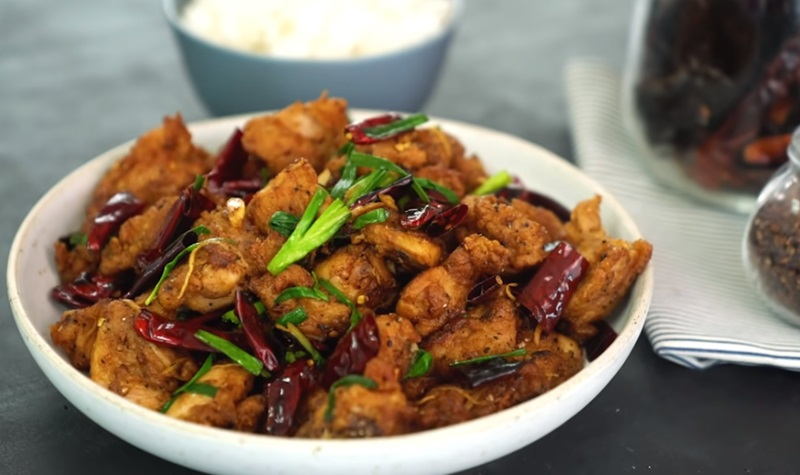 Sichuan Pepper Chicken