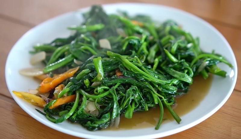 Stir-Fried Water Spinach